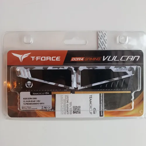 Memória RAM 8GB 3000MHz CL16 T-Force Vulcan Team Group Pichau Gaming - OLX PAY + ENVIOS