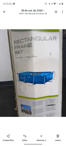 Piscina grande em excelente estado