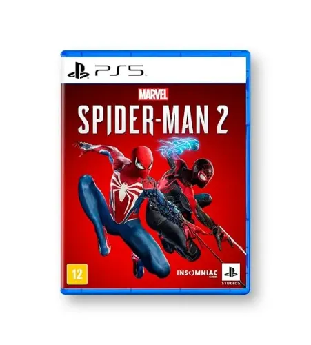 Jogo Marvels Spider Man 2 PS5 Midia Fisica Original