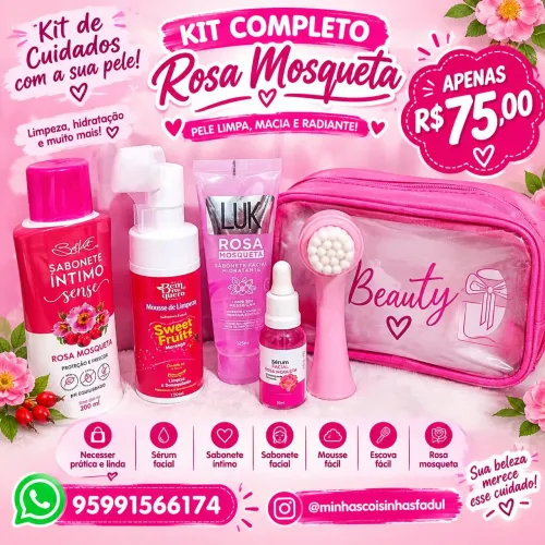 Kit completo rosa mosqueta
