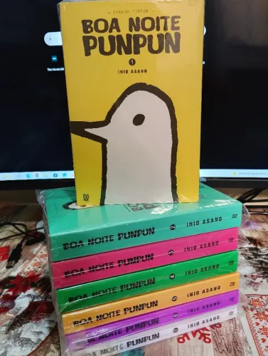 Mangá - Boa Noite Punpun (Oyasumi Punpun) - Volumes 01 ao 07 - Coleção Completa (JBC)