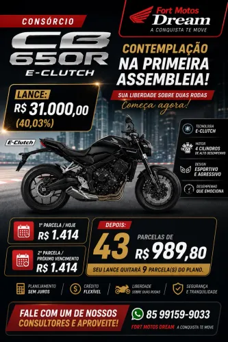 CB 650R - ECLUTCH 2027 - CONTEMPLAÇÃO AGOSTO