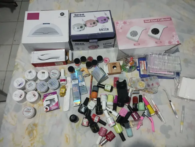 Kit completo de unha em gel interessados chamar no PV 