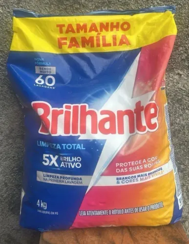 Sabão em Pó Brilhante 