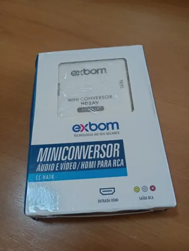 Adaptador HDMI para AV Mini Adaptador Áudio e Vídeo AV | Entrega Grátis e Rápida