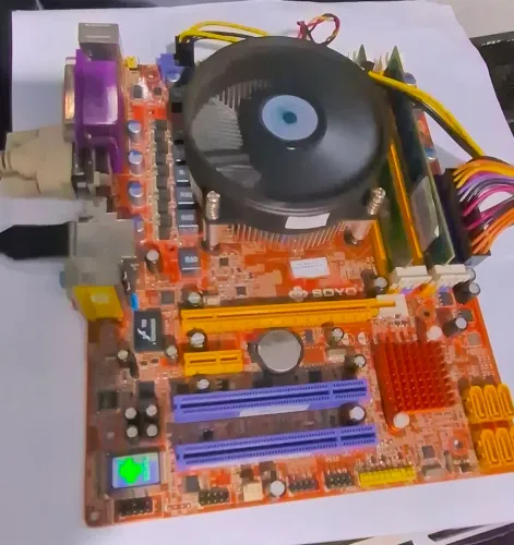 Placa mãe + processador intel core i5 660