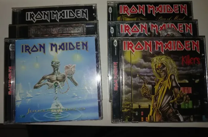 Iron Maiden - Coleção com 6 CDs Originais