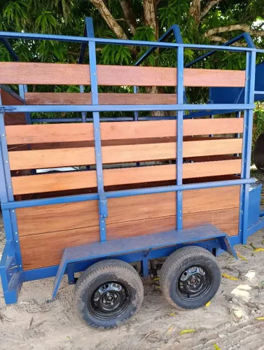 carretinha carregar cavalo