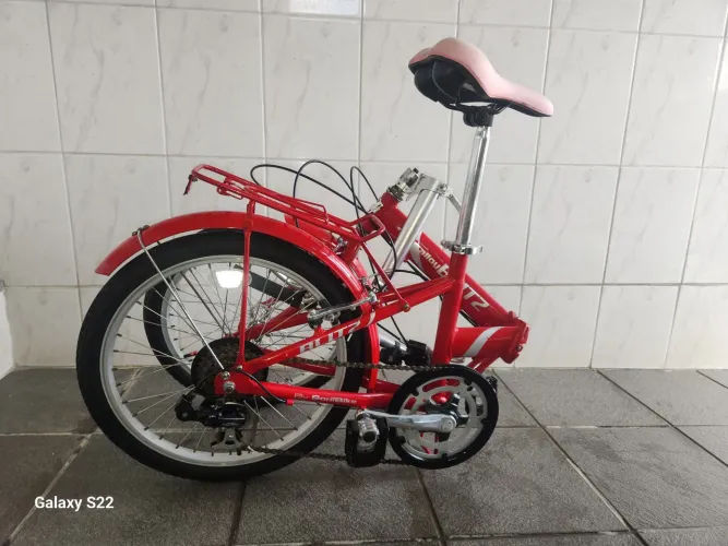 Vendo bicicleta dobrável blitz aro 20