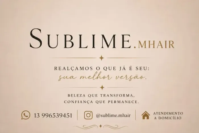 Profissional especializada em Mega Hair