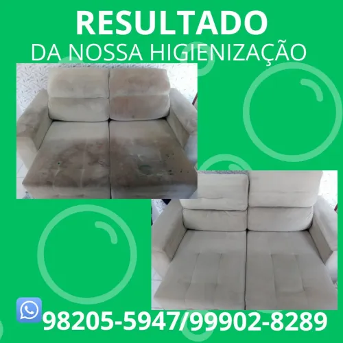 Lavagem a seco de sofá e cama