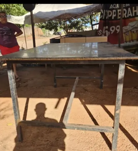 mesa de corte de marmore