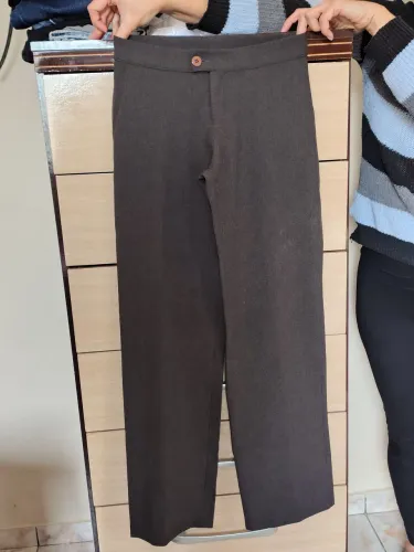 Calça cintura baixa feminina