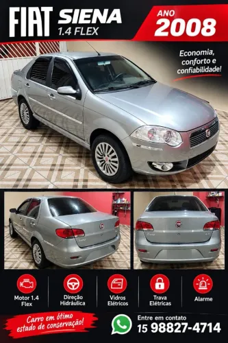 Fiat Grand Siena Tetrafuel 1.4 EVO F. Flex 8V 2010