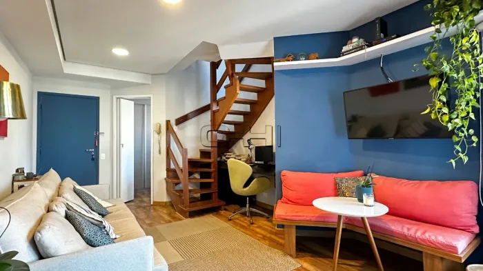 Aluguel Cobertura 1 Dormitórios - 90 m² Pinheiros