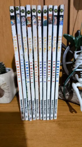 Mangá Samurai X coleção 11 ao 20