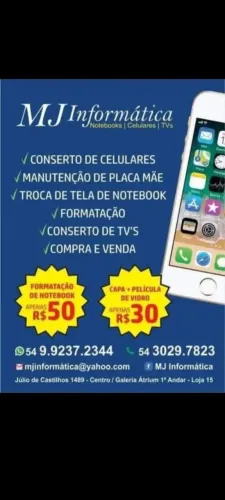 Formação de notebook e Pc