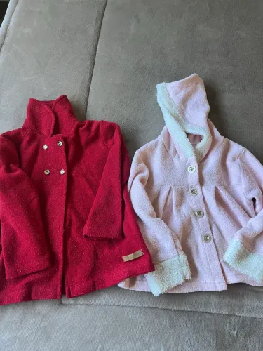 Casaquinhos de inverno infantil menina tamanho 3