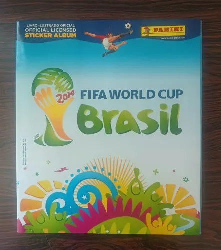 ÁLBUM COPA DO MUNDO 2014 COMPLETO - EXCELENTE ESTADO