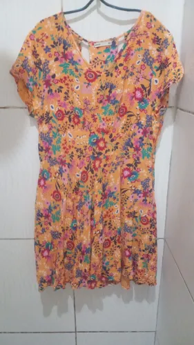 Vestido Estampado Feminino N:40