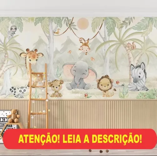Papel de Parede Adesivo Infantil Personalizado