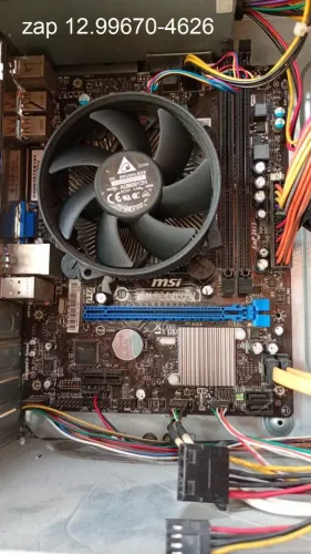 Kit Placa mãe intel i3 1155 processador 3.4ghz.