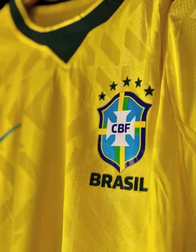 Camisa Brasil versão jogador