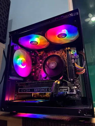 Pc Gamer Ryzen 5 1600 I A320m I GTX 1650 Super I 16gb ddr4