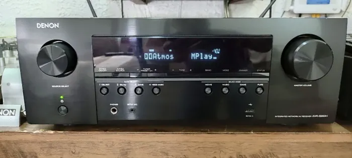 Denon AVR-S960H - 8K Dolby Atmos - Dts-X 7.2 canais - Extremamente conservado