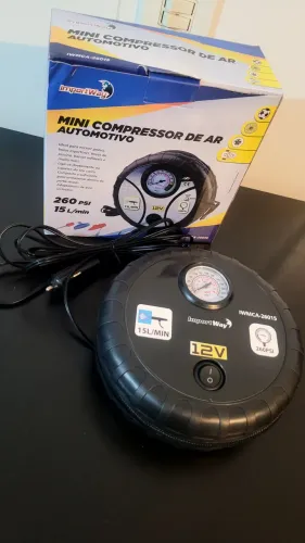 Mini Compressor De Ar Portátil<br>