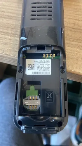 Telefone Fixo Sem Fio Gsm 3g Acatel Mf100p
