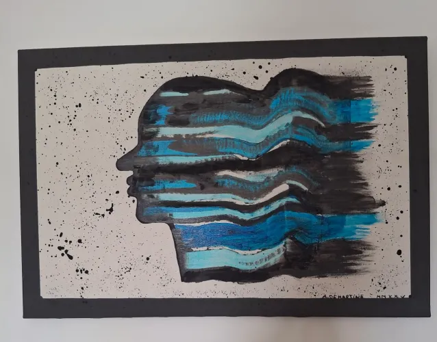 Quadro medindo 60cm x 40cm