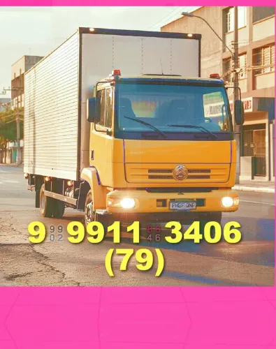 Frete! transporte de cargas com segurança e agilidade para sua mudança!