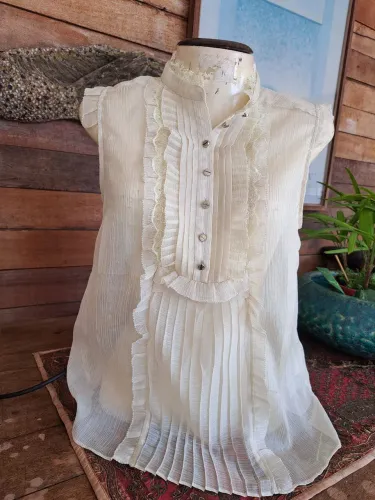 Blusa romântica