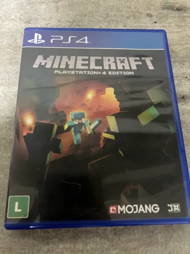 Minecraft mídia física PS4