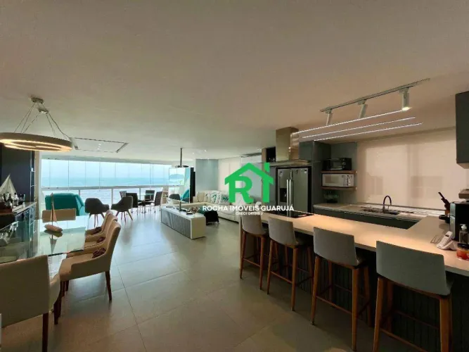 Apartamento frente mar com 3 quartos (2 suítes), 2 vagas e lazer à venda em Jardim Astúria