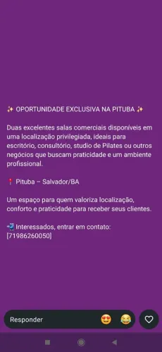 Sala comercial para alugar