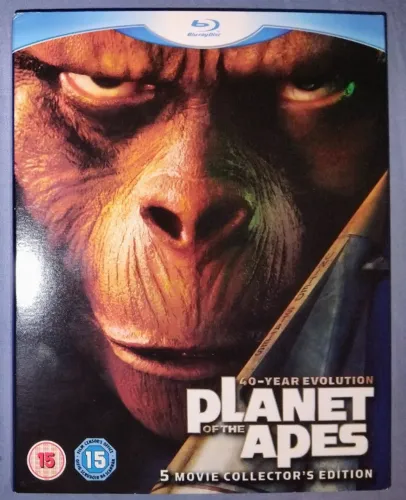 Box Planeta dos Macacos - Saga Completa - Bluray