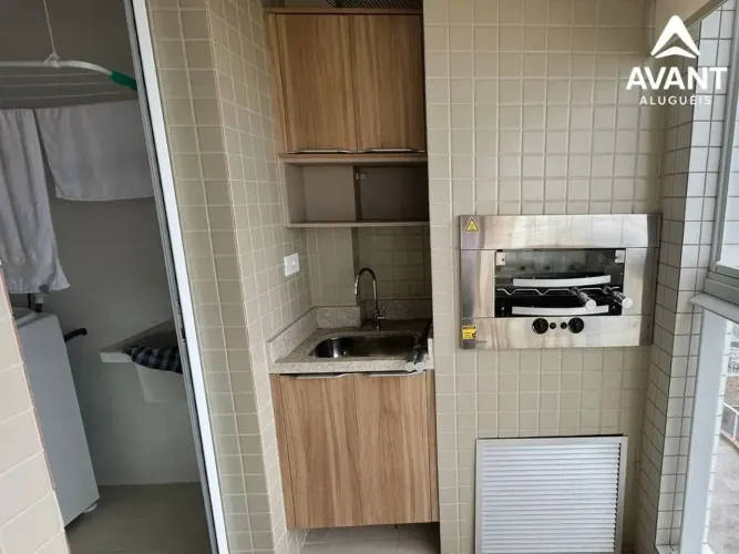 [591-19498] Alugue Apartamento de 1 Quarto na Vila Caiçara  45m²