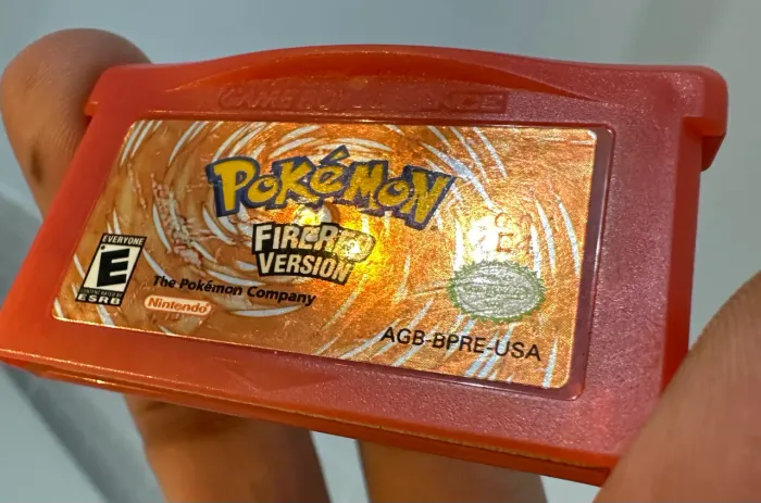 POKEMON FIRERED USA - ORIGINAL - IMPECÁVEL