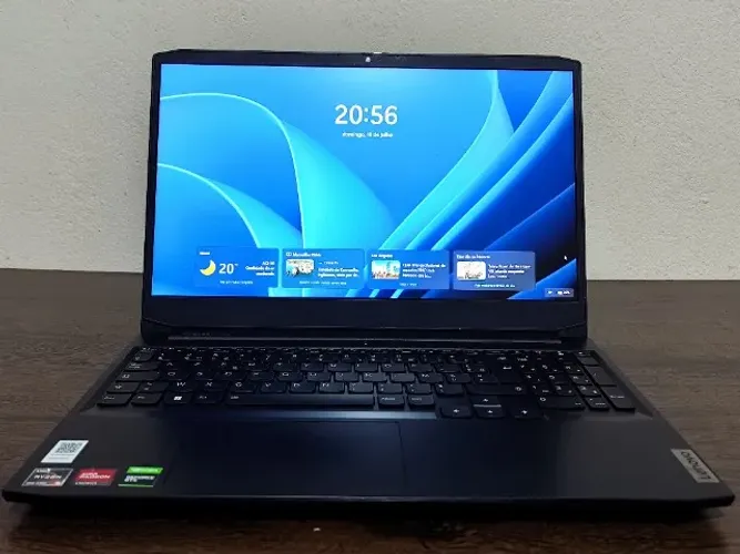 NOTEBOOK GAMER IMPECÁVEL LENOVO | RYZEN 5 5600H | GTX 1650 | SSD NVMe
