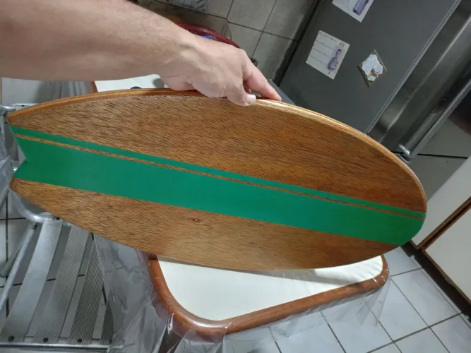 Pracha madeira pra treino de equilíbrio balance