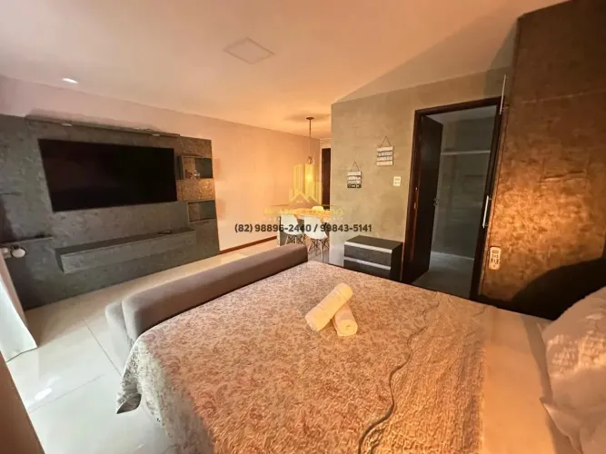 Villas do Pratagy, seu Studio luxuoso na melhor localização, litoral Norte