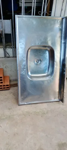 Pia de inox