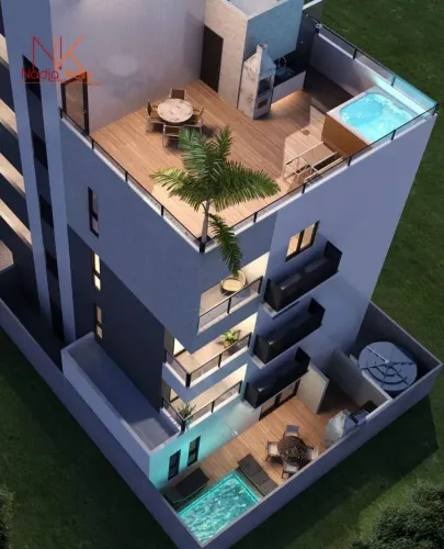 Cobertura com 2 dormitórios à venda, 55 m² por R$ 530.000,00 - Miramar - João Pessoa/PB