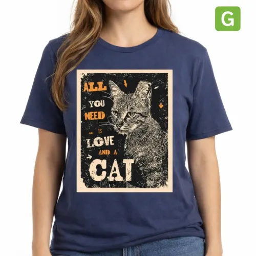 CAMISAS DE GATOS
