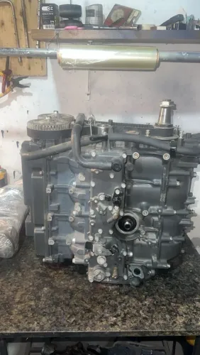 CABEÇA DE FORÇA PARCIAL DO MOTOR F90HP YAMAHA 4T BETL 2014 COMPLETO - EM DIANTE