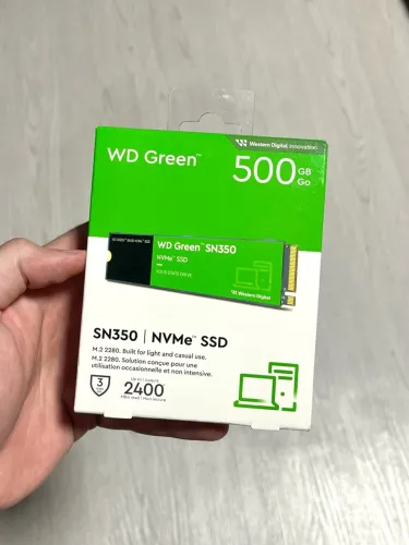 SSD nvme 500gb LACRADO WD Green