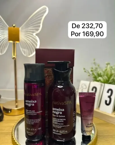 Kit Ameixa Negra O Boticário