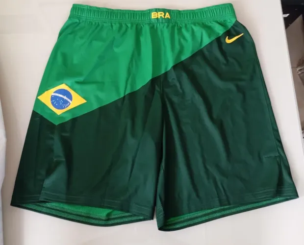 Shorts Nike Dry-Fit seleção Brasileira de basquete original